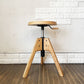 ヴァルセッキ Valsecchi 1918 ピコスツール Pico Stool キッチンスツール アッシュ材 昇降式 イタリア ◎