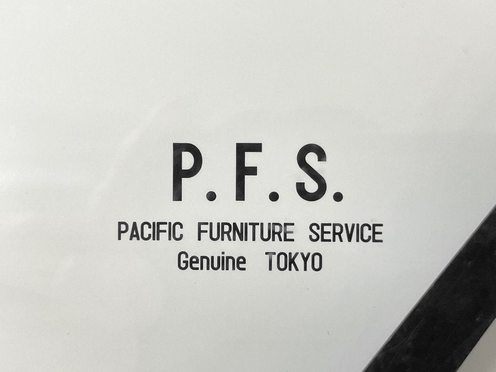 パシフィックファニチャーサービス P.F.S. ウォールクロック 12" WALL CLOCK 掛時計 アラビアインデックス プラスティック インダストリアルデザイン ●