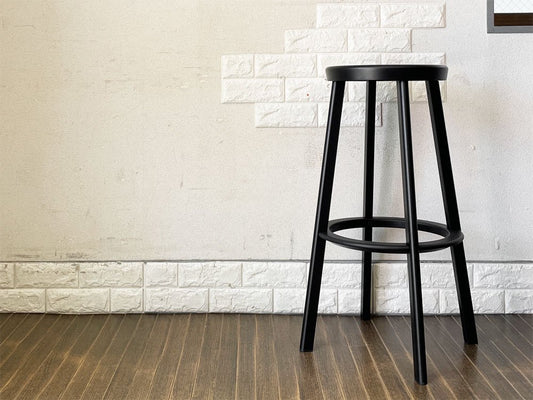 マジス MAGIS デジャヴ DEJA-VU STOOL カウンタースツール ブラック H76cm 屋外使用可 深澤直人 定価￥85,800- ◎