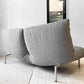 リーンロゼ ligne roset カラン2 CALIN2 2Pソファ 2人掛け パスカル・ムールグ 固定式 スチールレッグ グレー系ミックスファブリック 廃番生地 ★