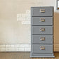 ダルトン DULTON 5ドロワーチェスト 5 DRAWERS CHEST RAW スチールチェスト H88cm インダストリアル 定価￥44,000- ◎