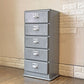 ダルトン DULTON 5ドロワーチェスト 5 DRAWERS CHEST RAW スチールチェスト H88cm インダストリアル 定価￥44,000- ◎