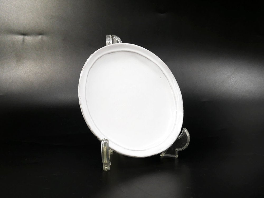 アスティエ・ド・ヴィラット Astier de Villatte シンプル Simple ソーサー プレート Φ11.5cm フランス A ●