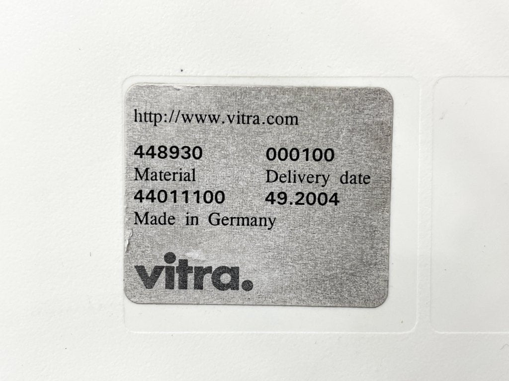 ヴィトラ vitra アームシェルチェア エッフェルベース ポリプロピレン DAR C&Rイームズ ミッドセンチュリー ホワイト ●