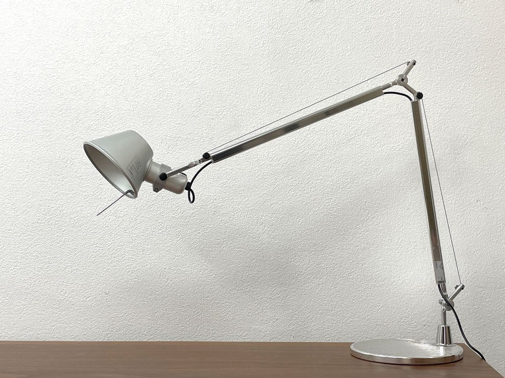 アルテミデ Artemide トロメオ TOLOMEO タボロ TAVOLO LED デスクライト シルバー ミケーレ・デ・ルッキ Michele De Lucchi ヤマギワ取扱  ●