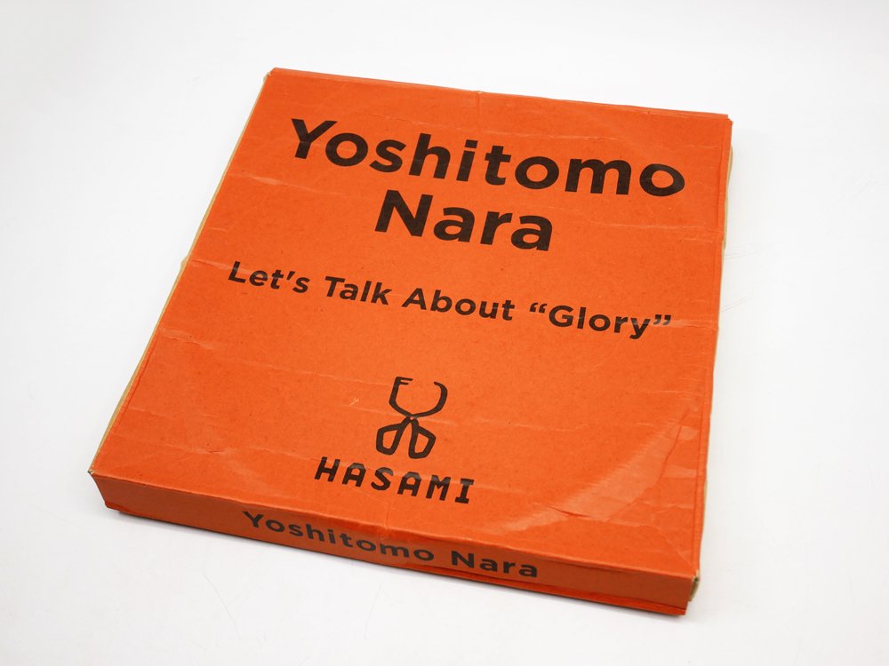 奈良美智 Yoshitomo Nara プレート Let's Talk About "Glory" 波佐見焼 W22cm ●