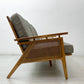 アクメファニチャー ACME Furniture ウィッカー WICKER SOFA 3P ハックベリー ラタン ファブリック 西海岸スタイル 定価￥198,770- ●