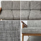 アクメファニチャー ACME Furniture ウィッカー WICKER SOFA 3P ハックベリー ラタン ファブリック 西海岸スタイル 定価￥198,770- ●