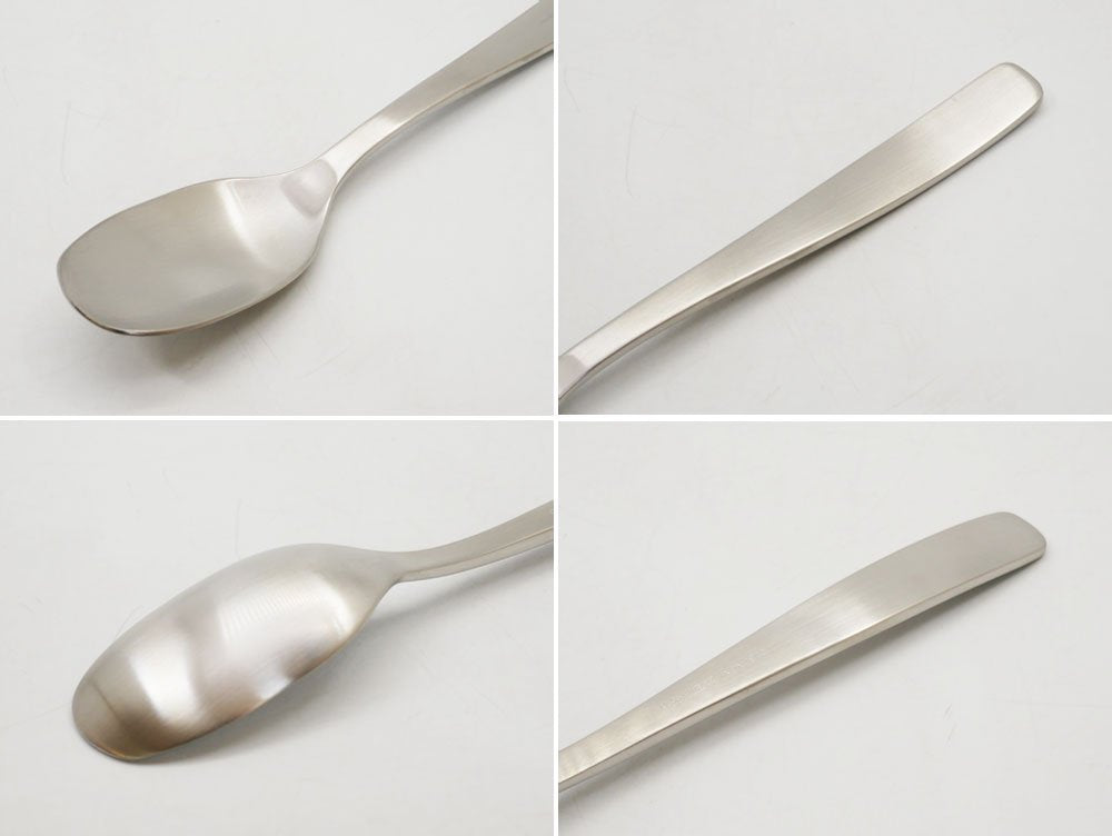 アレッシィ ALESSI KnifeForkSpoon AJM22シリーズ ステンレスカトラリー デザートナイフ フォーク スプーン 12本セット ジャスパー・モリソン 未使用品 ●