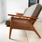 アクメファニチャー ACME Furniture ウィッカー ソファ WICKER SOFA 3P 3人掛け ハックベリー ラタン グレー USビンテージスタイル 定価￥198,770- ★