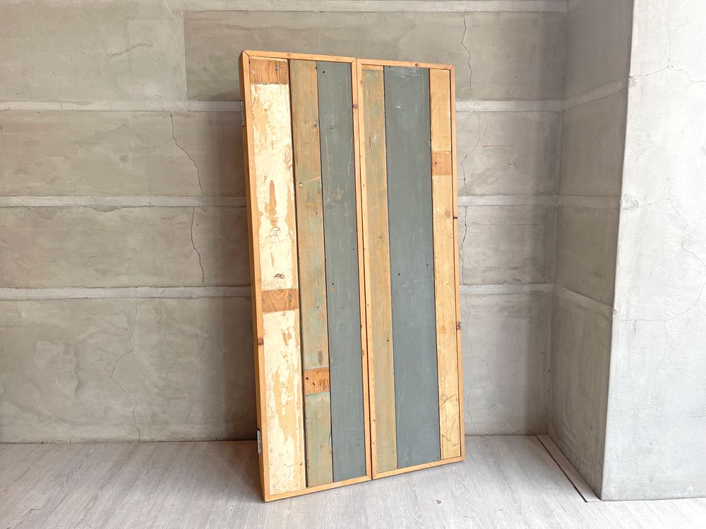 ピート・ヘイン・イーク Piet Hein Eek スクラップウッド ミラー SCRAPWOOD MIRROR L 古材 オランダ CIBONE取扱 ♪