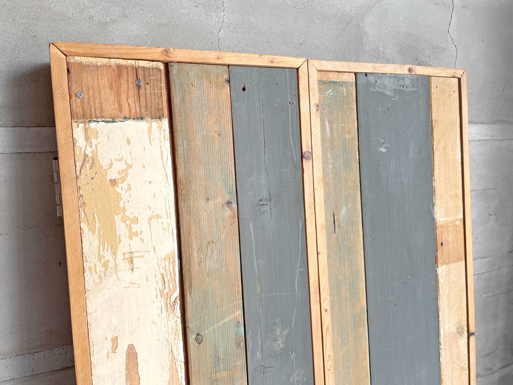 ピート・ヘイン・イーク Piet Hein Eek スクラップウッド ミラー SCRAPWOOD MIRROR L 古材 オランダ CIBONE取扱 ♪