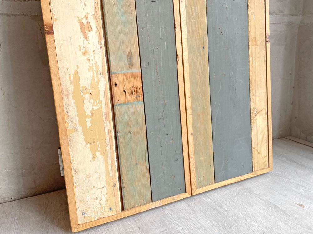 ピート・ヘイン・イーク Piet Hein Eek スクラップウッド ミラー SCRAPWOOD MIRROR L 古材 オランダ CIBONE取扱 ♪