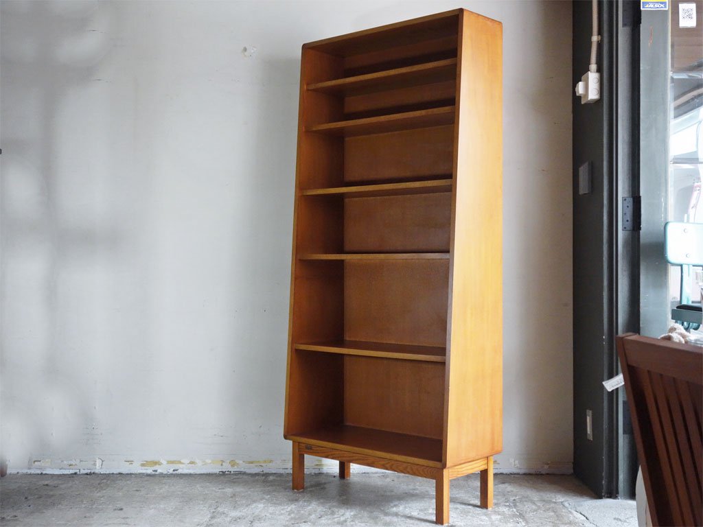 イデー IDEE アントン ブックシェルフ ANTON BOOKSHELF W80cm H180cm ホワイトアッシュ材 アントンブラウン ■