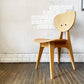 イデー IDEE ダイニングチェア DINING CHAIR Natural ナチュラル 板座 食卓椅子 長大作 ジャパニーズモダン 定価￥63,000- A ◎