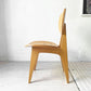 イデー IDEE ダイニングチェア DINING CHAIR Natural ナチュラル 板座 食卓椅子 長大作 ★