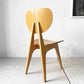 イデー IDEE ダイニングチェア DINING CHAIR Natural ナチュラル 板座 食卓椅子 長大作 ★