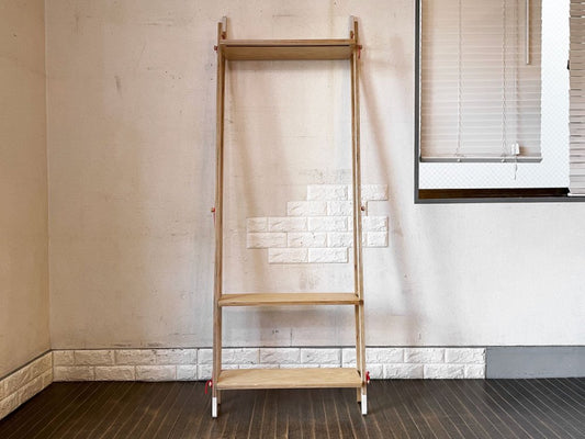 アボード abode ラダーラック トール LADDER RACK - Tall ハンガーラック 折りたたみ H178cm バーチ材 プライウッド ナチュラルモダン 定価￥49,500-  ◎