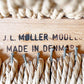 J.L.モラー J.L.Moller Model No.85 ダイニングチェア チーク無垢材xペーパーコード ニールス・O・モラー デンマーク 北欧家具 ◇