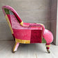 ハロ HALO アンチェア ANNE CHAIR ベルベットパッチワークボヘム VELVET PATCHWORK BOHEM 1人掛けソファ アスプルンド取扱 定価￥203,500- ♪