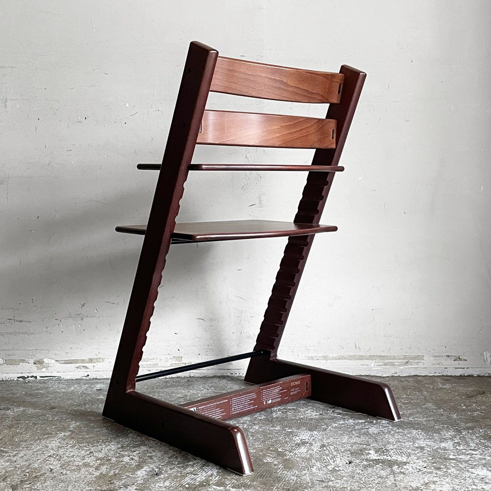 ストッケ STOKKE トリップトラップ TRIPP TRAPP ベビーチェア キッズチェア S/N5～ ブラウン ノルウェー 北欧家具 ■