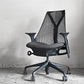 ハーマンミラー Herman Miller セイルチェア SAYL Chair デスクチェア オフィスチェア ブラック 旧モデル 2016年製 イヴ・ベアール ■