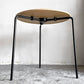 エンゲルブレヒト Engelbrechts ケヴィ KEVI 2010 ダイニングテーブル オーク材 プライウッド カフェテーブル 70cm 3本脚 ヨルゲン・ラスムッセン デンマーク 未使用品 ■