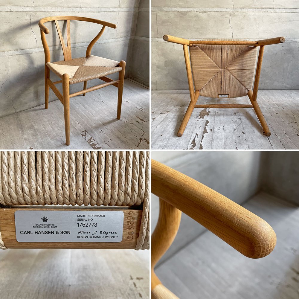 カールハンセン＆サン Carl Hansen & Son CH24 Yチェア オーク材 オイルフィニッシュ ハンス・J・ウェグナー デンマーク 北欧家具 ♪