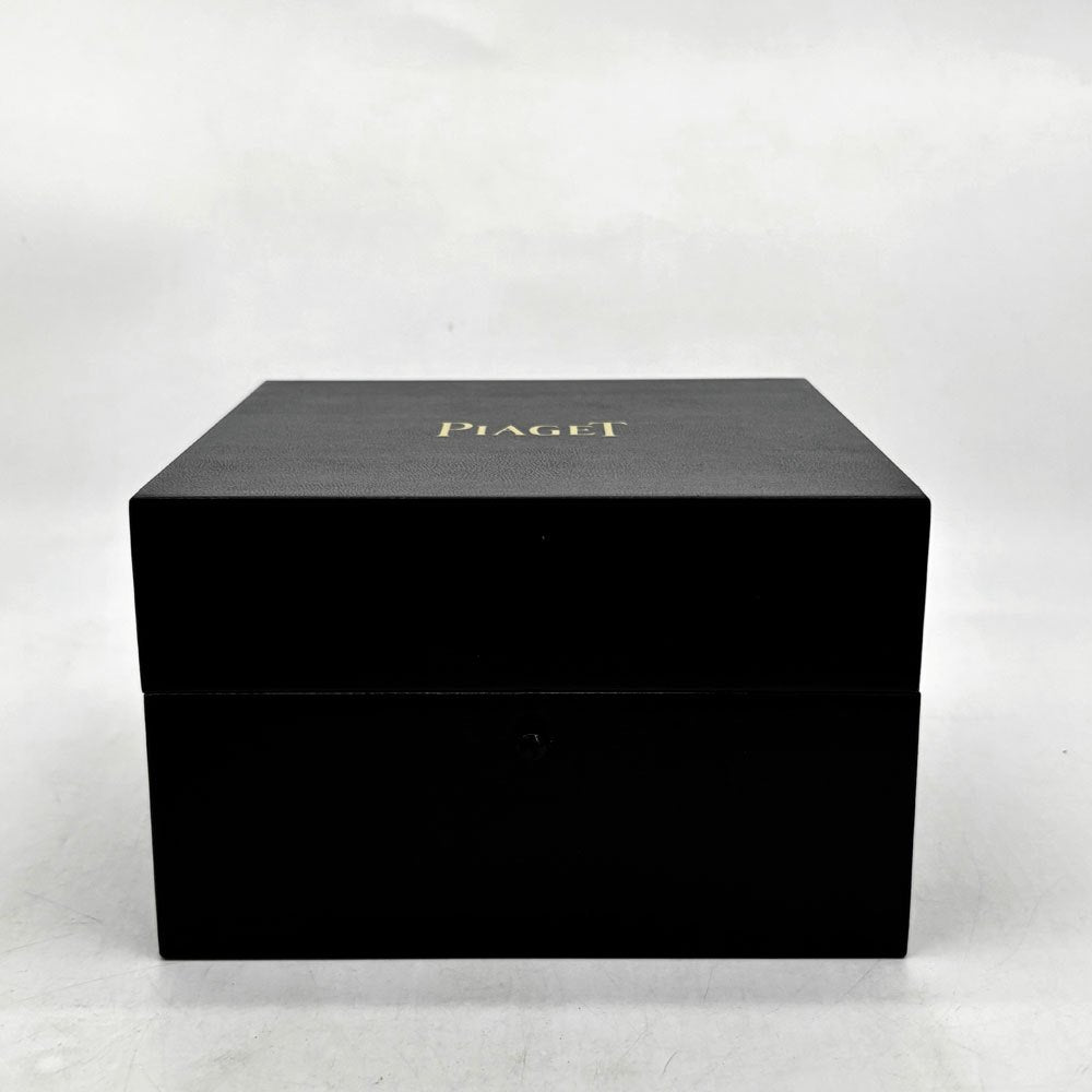 ピアジェ PIAGET 時計 ウォッチボックス ケース 純正ボックス 箱のみ ブラック 冊子付き スイス E ●