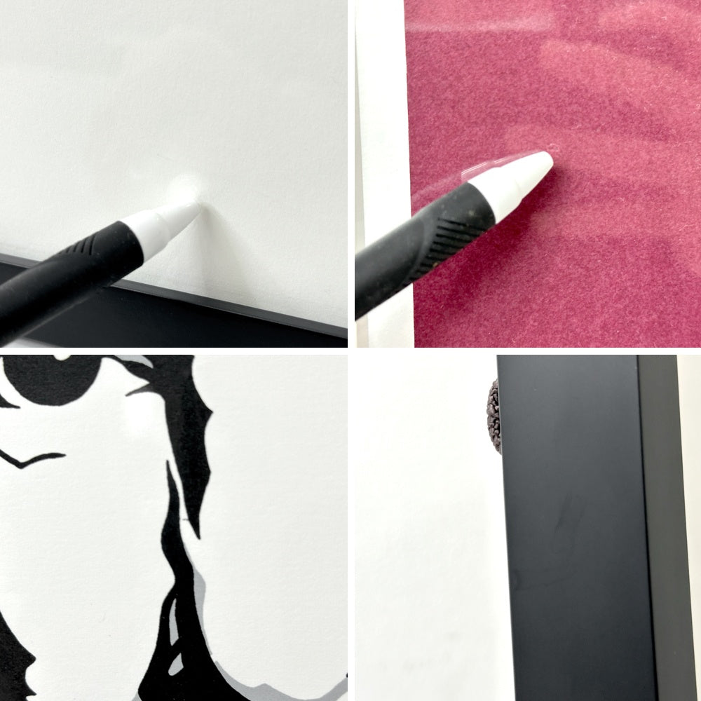 コンラッドリーチ CONRAD LEACH シルクスクリーン ウィンストン・チャーチル Winston Churchill アートフレーム 大型 ポスター 額装品 現代アート ポップアート イギリス ●