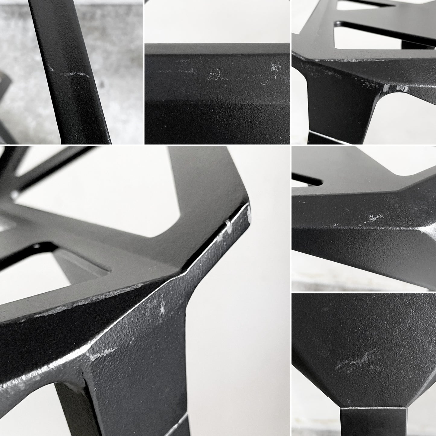 マジス MAGIS スツールワン STOOL_ONE カウンターチェア スタッキングチェア ブラック 77cm コンスタンチン・グルチッチ イタリア B ■