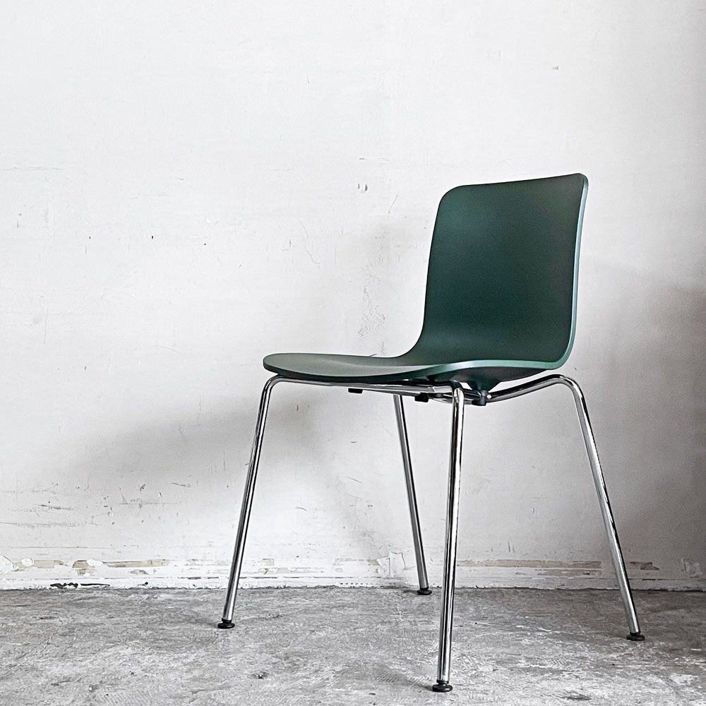 ヴィトラ vitra ハルチューブ HAL Tube サイドチェア ダイニングチェア スタッキング グリーン ジャスパー・モリソン A ■