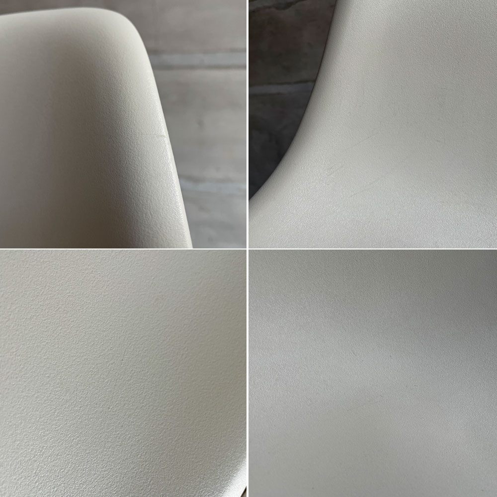 ハーマンミラー Herman Miller サイドシェルチェア ポリプロピレン製 ウェハーカラー WAFER 廃番色 エッフェルベース C&R イームズ ミッドセンチュリー ♪