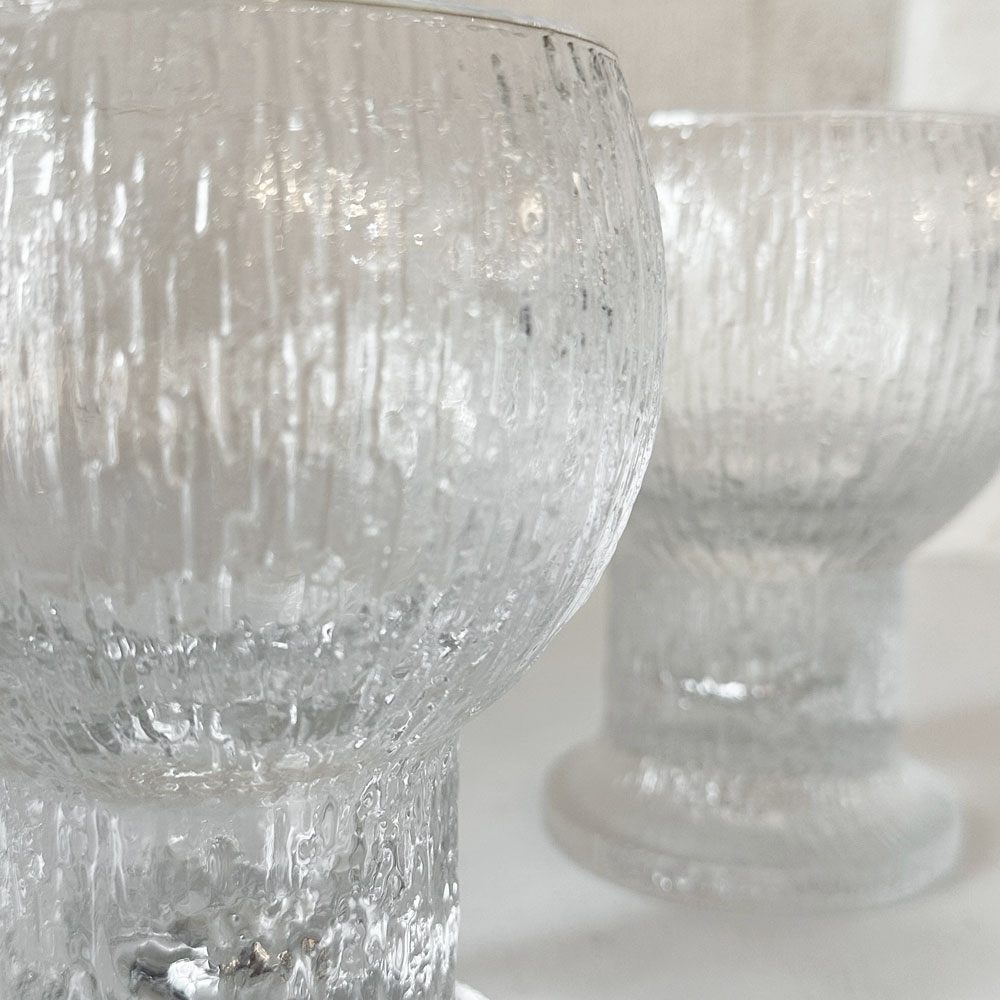 イッタラ iittala ケッケリト Kekkerit ビアグラス H14cm ティモ・サルパネヴァ ビンテージ ペア 北欧食器 B ◎