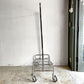 パシフィックファニチャーサービス PACIFIC FURNITURE SERVICE ガーメントラック GARMENT RACK 36" バスケット付 ハンガーラック 現状品 ■