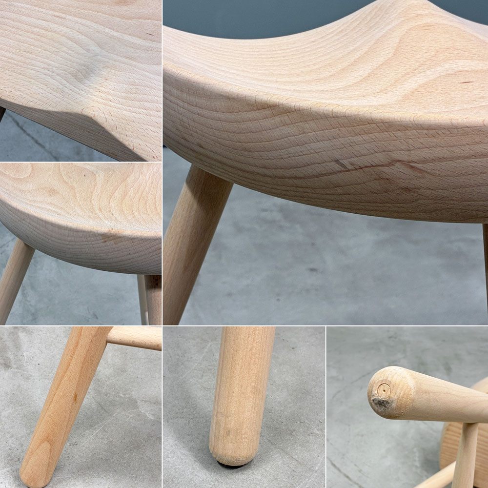 ワーナー Werner シューメーカーチェア Shoemaker Chair NO.59 スツール ビーチ材 ラーズ・ワーナー デンマーク ソープ仕上げ 北欧家具 ◎