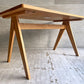 アーバンリサーチ URBAN research DOORS LIVING PRODUCTS ダイニングテーブル BOTHY 1350 オーク無垢材 定価 ￥88,000- ♪