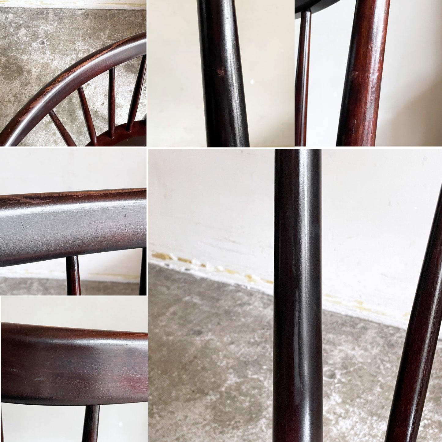 松本民芸家具 220F型 チェア Finnish style Chair ダイニングチェア ミズメザクラ材 民藝家具 和モダン 定価￥148,500- A ■