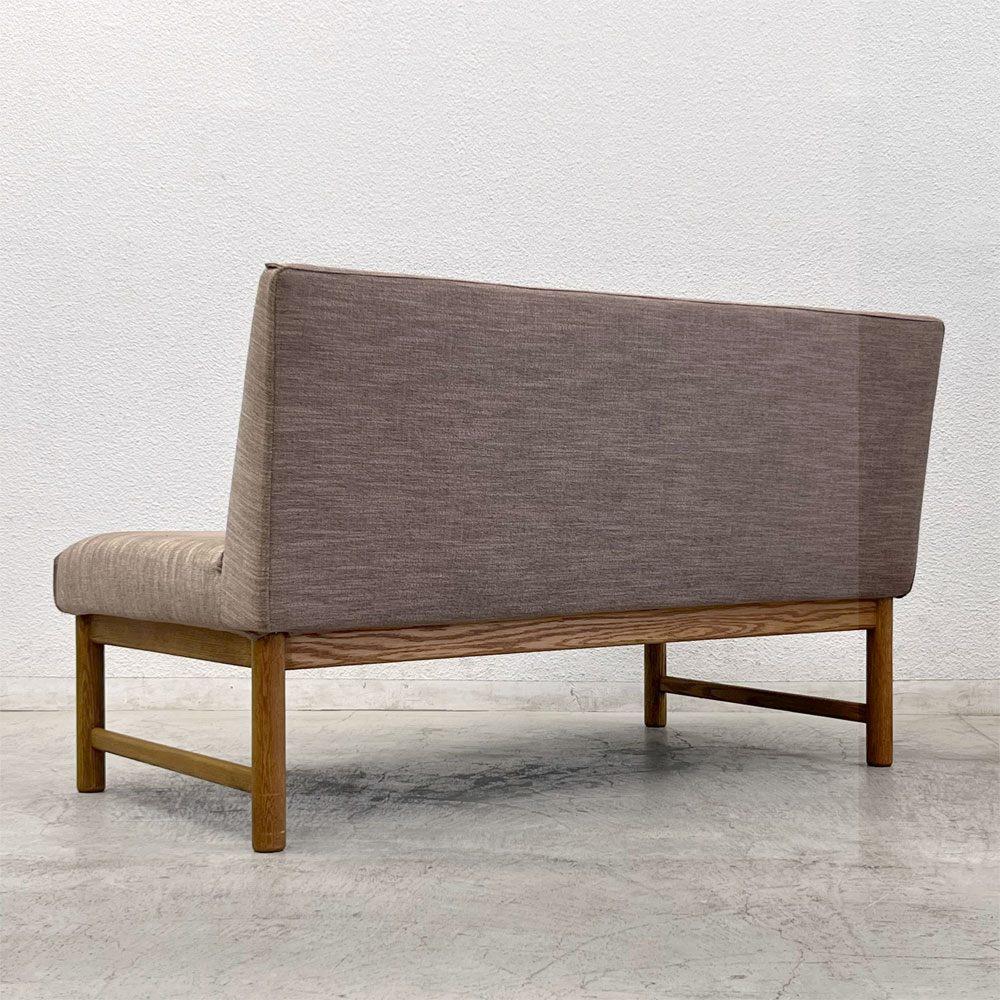 アクタス ACTUS タイム THYME 2シーター ソファベンチ オーク材 W120cm  ナチュラルカラー 〓