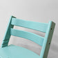 ストッケ STOKKE トリップトラップ TRIPP TRAPP ベビーチェア キッズチェア S/N6～ ノルウェー 北欧家具 アクアブルー ●