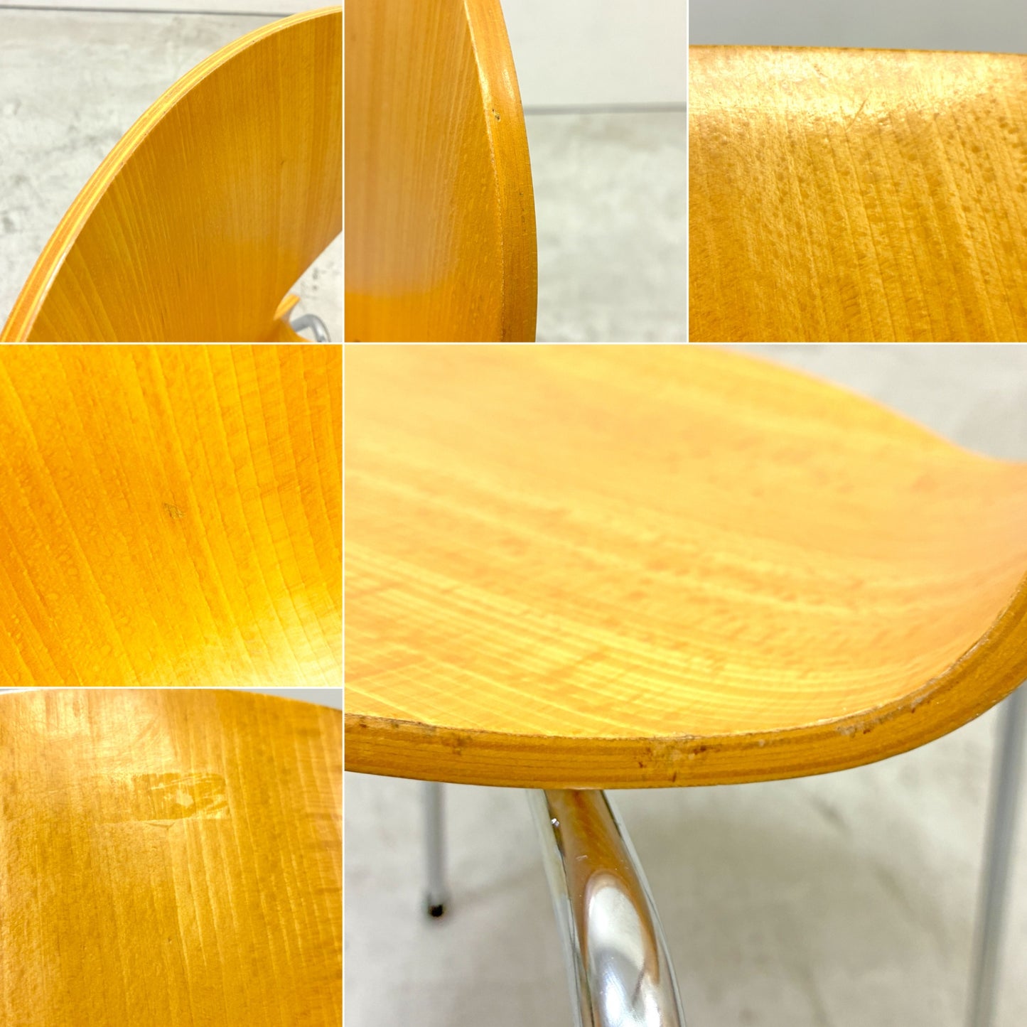 フリッツハンセン Fritz Hansen 3101 アリンコチェア アントチェア 4本脚 ナチュラルビーチ ラッカー仕上げ アルネ・ヤコブセン D ●