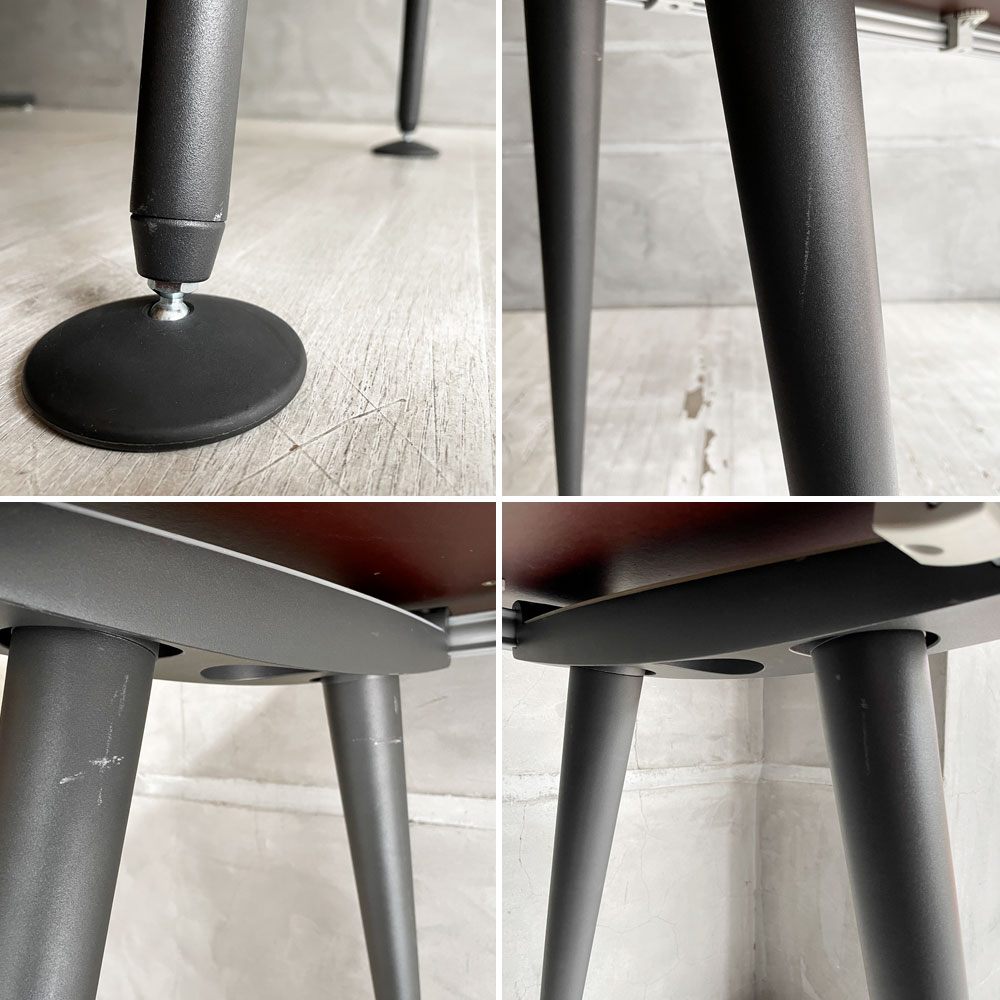 ハーマンミラー Herman Miller アバックエンバイロメンツ ABAK ミーティングテーブル デスク ウォールナットカラー ティム・ウォレス ♪