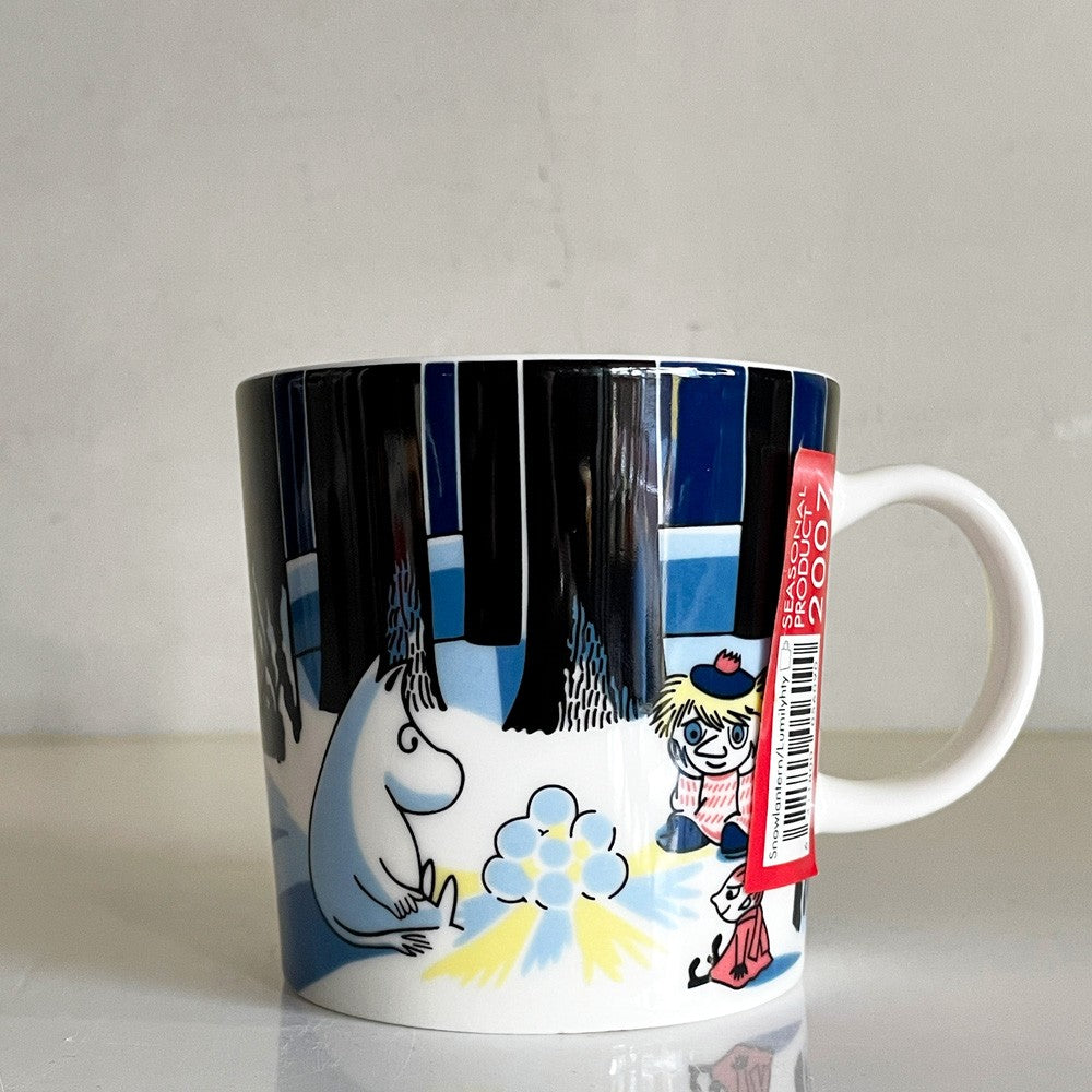 アラビア ARABIA ムーミンマグ MOOMIN スノーランタン Snow Lantern 2007年 冬限定 フィンランド 北欧食器 ■