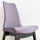 カワジュン KAWAJUN ドリディナチェア DORIDINA CHAIR ファブリック パープル モールドウレタン シンプルデザイン 美品 A ●