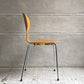 フリッツハンセン Fritz Hansen 3101 アントチェア 4本脚 ナチュラルビーチ材 ラッカー仕上げ アルネ・ヤコブセン 北欧家具 E ♪
