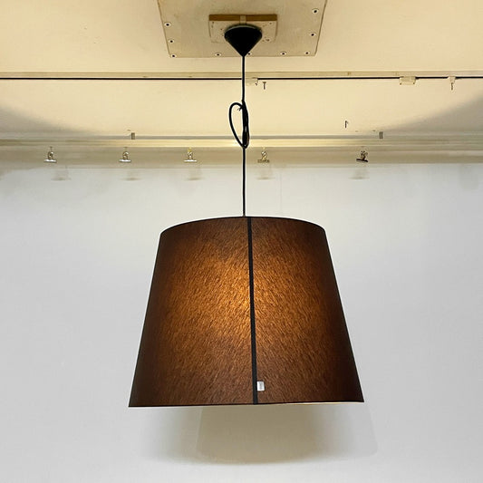 モーイ moooi molha ペンダントライト 照明 ファブリックシェード ブラウン オランダ ●