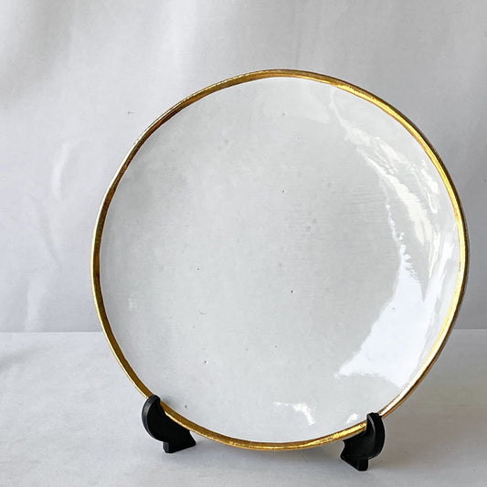 アスティエ・ド・ヴィラット Astier de Villatte クレジュス Cresus デザートプレート フランス Φ18cm A ◇