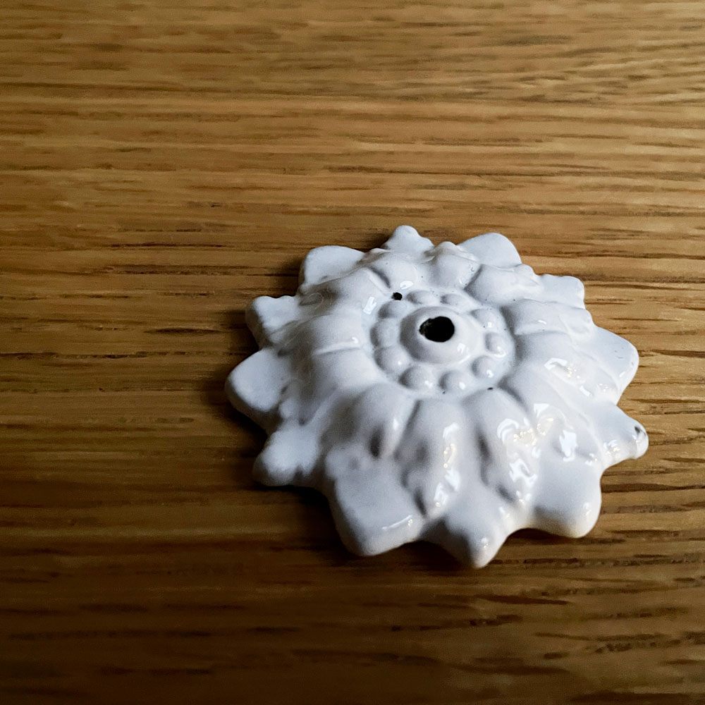 アスティエ・ド・ヴィラット Astier de Villatte エミリー Emilie インセンスホルダー お香立て ENCEML13 陶器 フランス ♪