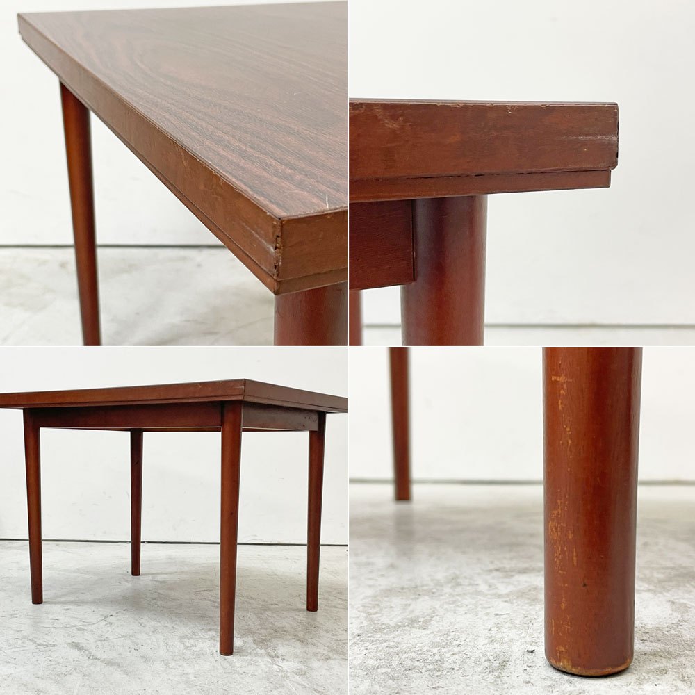 ジャパンビンテージ Japan Vintage コーヒーテーブル ローテーブル デコラトップ W61cm 北欧スタイル  ●