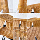 イデー IDEE バーバス チェア BARBAS CHAIR リビングチェア ダイニングチェア ラタン×アイアン アジアン リゾートスタイル B ◇